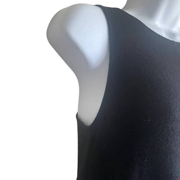 Aritzia Wilfred Free Dress Women XXS Black Flowy Stretch Comfort Beachy Festival - Picture 5 of 9